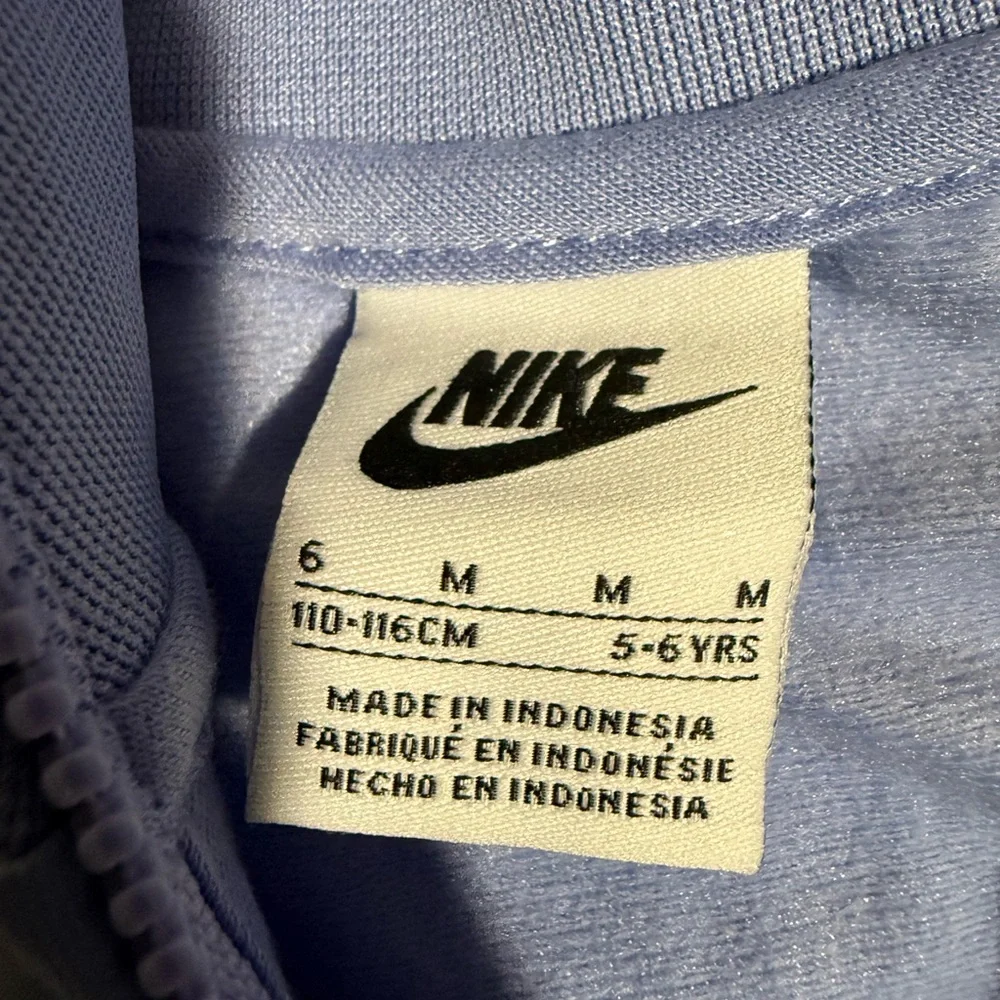 Nike Kids Light Blue Peplum Jacket NWOT - Picture 3 of 3